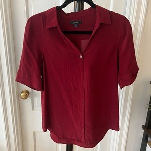 J. Crew 100% silk blouse size S